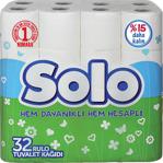 Solo 32 Rulo 3'lü Paket Tuvalet Kağıdı