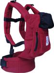 SolomomBaby Ergonomik Kanguru Bordo (3 Ay/4Yaş