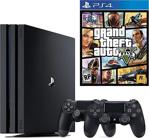 Sony Playstation 4 Pro 1 Tb Oyun Konsolu + 2 Kol + Gta 5 (İthalatçı Garantili)