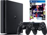 Sony Playstation 4 Slim 1 Tb Oyun Konsolu + 2 Kol + Fifa 2021 (İthalatçı Garantili)