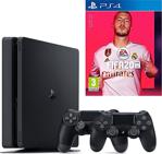 Sony Playstation 4 Slim 500 Gb + 2. Ps4 Kol + Ps4 Fifa 20 (Eurasia Garantili)