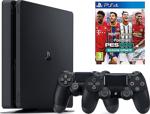 Sony Playstation 4 Slim 500 Gb Oyun Konsolu + 2 Kol + Pes 2021 Season Update (İthalatçı Garantili)