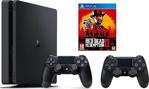 Sony Playstation 4 Slim 500 Gb Oyun Konsolu + 2 Kol + Red Dead Redemption 2 (İthalatçı Garantili)