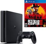 Sony Playstation 4 Slim 500 Gb + Ps4 Red Dead Redemption 2