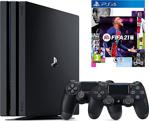 Sony Ps4 Pro 1 Tb Oyun Konsolu + 2 Kol + Fifa 2021