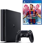 Sony Ps4 Slim 1Tb Konsol + 2. Ps4 Kol + Ps4 Pes 2021