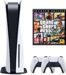 Sony Ps5 Playstation 5 Oyun Konsolu + 2. Kollu + Gta V