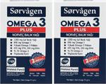 Sorvagen Omega 3 Plus 1200 Mg Norveç Balık Yağı 2 Adet