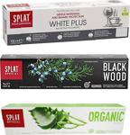 Splat Organik Aloe Veralı Diş Macunu 75 Ml+Blackwood Diş Macunu 75 Ml+White Plus Diş Macunu 100 Ml