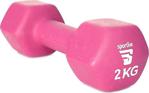 Sportive Neopren 2 Kg Unisex Pembe Yoga - Pilates Dambıl Spt-2802V