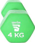 Sportive Neopren 4Kg Antrenman Dambıl Yeşil (Spt-2804V)