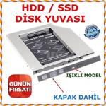 SSD CADDY 9.5 MM DVD TO SSD KIZAK 2 HDD BAĞLAMA - HDD CADDY 9.5M