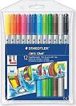 Staedtler Keçeli̇ Kalem Çi̇ft Uçlu 12Li̇ 320 Nwp12