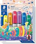 Staedtler Noris Clup Efekt 6 Renk Pastel Boya