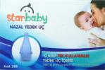 Star Baby Nazal Burun Aspiratörü Yedek Uç 10'Lu Ultra Yumuşak Uçlu