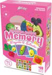 Star Memory Game Meyve Ve Sebzeler Eşleştirme Kartları