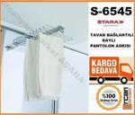 Starax S-6545 Tavan Bağlantılı Raylı Pantolon Askısı