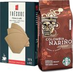 Starbucks Colombia 250Gr Öğütülmş +Trescol Kahve Filtre 4No 40'Lı