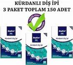 StopEver Nane Ferahlığı Kürdanlı 50'li x3 Adet Diş İpi