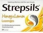 Strepsils Bal ve Limon Aromalı 24 Pastil