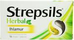 Strepsils Herbal Ihlamur Şekersiz 16 Adet Pastil