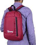 Strong Bag Bordo Strong Bisiklet Mini Sırt Çantası, Günlük Yürüyüş Çantası 15 Lt