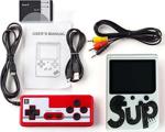 Sub Taşınabilir Video Oyun Konsolu 3.0 Inç 400 Oyunlu Mini Atari Beyaz 2 Oyunculu