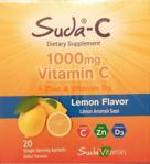 Suda Collagen Suda Vitamin C 1000 Mg+ Zinc Ve Vitamin D3 20 Şase Lemon Flavor
