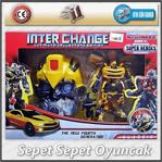 Suden Transformers Maskeli Dönüşebilen Oyuncak Robot Bumblebee