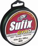 Sufix Gyro Braid İp Olta Misinası - 0.30 mm - 12.7KG - 1000MT - Koyu Yeşil