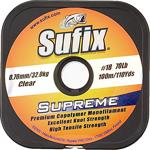 Sufix Supreme Monofilament Olta Misinası, Clear, 0.80 Mm 40.5 Kg 100 M