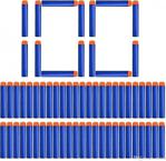 Sunman Nerf Uyumlu Oyuncak Silah Yumuşak Yedek Mermi 100 Adet