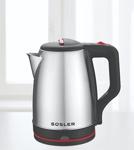 Süsler Inox Çelik Kettle 2 Litre Elektrikli Su Isıtıcı