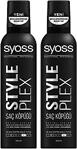 Syoss 2'Li Style Plex Saç Köpüğü 250Ml