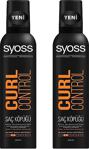 Syoss Curl Control 250 Ml 2 Adet Bukle Belirginleştirici Saç Köpüğü