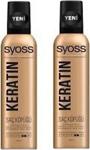 Syoss Keratin Saç Köpüğü 250Ml 2 Adet