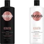 Syoss Kerati̇n Şampuan 500 Ml + Kerati̇n Saç Kremi̇ Set 500 Ml