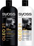 Syoss Oleo 21 550 ml + Saç Kremi 550 ml Şampuan Seti