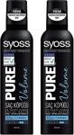Syoss Pure Volume Yoğun Hacim 250 Ml 2 Adet Saç Köpüğü