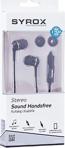 Syrox Kulak İçi Mikrofonlu Kulaklık Beyaz 3.5Mm Stereo K1