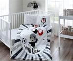 Taç Beşiktaş Balloon Baby Bebek Nevresim Takımı