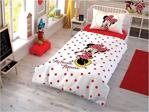 Taç Disney Minnie Mouse Çek Canlandır Pamuk Lisanslı Nevresim Takımı