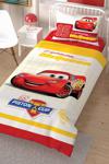 Taç Lisanslı Disney Cars Çek Canlandır Tek Kişilik Nevresim Takımı