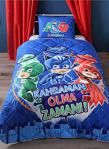 Taç Lisanslı Yorgan Seti Pj Masks