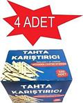 Tahta Çay Karıştırıcı Ahşap Çay Karıştırıcısı (500 Lü) 4 Paket (Pppp)