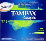 Tampax Compak Süper 16'lı Tampon