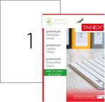 Tanex TW-2000 210x297 mm A4 Lazer Etiket