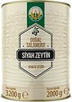 Tarım Kredi Gemlik Salamura 231-260 Kb L Siyah Zeytin Teneke 2Kg