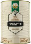 Tarım Kredi Gemlik Salamura Siyah Zeytin -L- 2 Kg