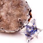 Taş Sandığı Orgonit Merkaba Yıldızı Lapis Lazuli Taşlı